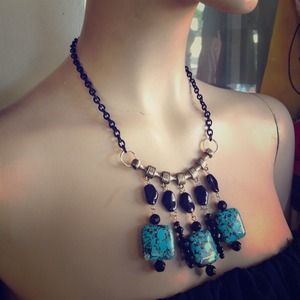 Handmade stone like necklace Handmade stone like necklace