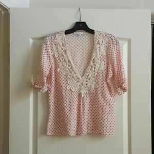 Corey Lynn Calter polka dot top Corey Lynn Calter polka dot top