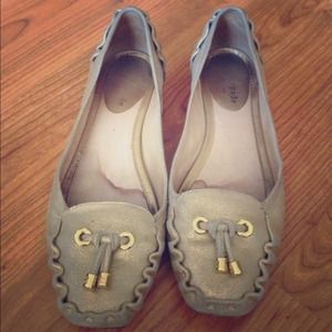 Gold Kate Spade Flats Gold Kate Spade Flats