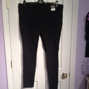 Dorothy Perkins Grey/Black Pinstripe Pant Dorothy Perkins Grey/Black Pinstripe Pant