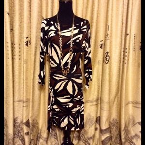 CACHE FLORAL PRINT DRESS NWOT SMALL CACHE FLORAL PRINT DRESS NWOT SMALL