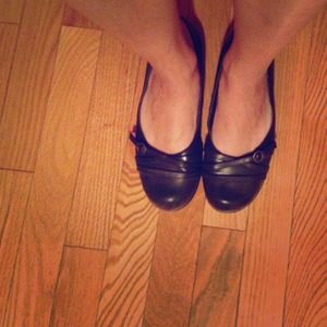Dark brown flats size 6.5 Dark brown flats size 6.5