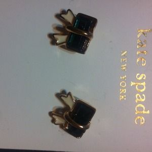 New green bows kate spade earrings New green bows kate spade earrings