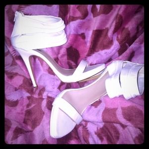 White Zara Strap Sandals White Zara Strap Sandals