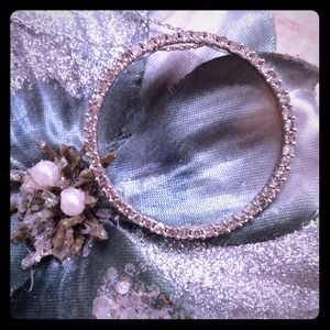 ๏White Gold Diamond Eternal Circle Necklace๏ ๏White Gold Diamond Eternal Circle Necklace๏