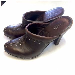 MICHAEL Michael Kors Shoes - Michael Kors Brown Mules MICHAEL Michael Kors Shoes - Michael Kors Brown Mules