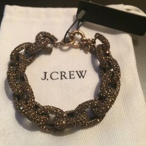 J. Crew Pave Link Bracelet J. Crew Pave Link Bracelet