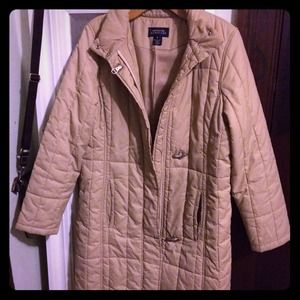 ✨Kaki quilted long winter coat✨⛄️ ✨Kaki quilted long winter coat✨⛄️