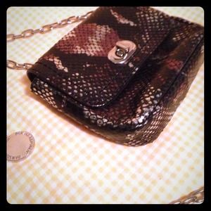 $18 BLACK FRIDAY! Snakeskin Cross Body/Clutch $18 BLACK FRIDAY! Snakeskin Cross Body/Clutch