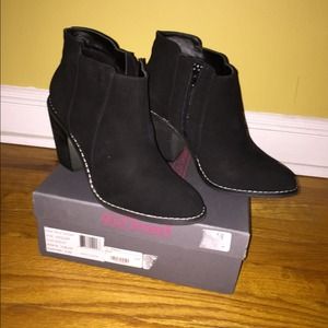 Kelsi Dagger black suede ankle boots Kelsi Dagger black suede ankle boots