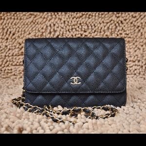 SODL Chanel caviar black WOC W/GHW, brand new, SODL Chanel caviar black WOC W/GHW, brand new,