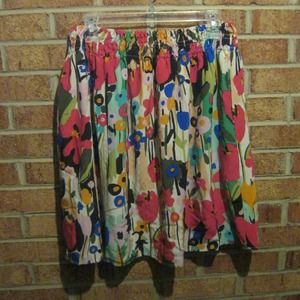 Anthropologie Corey Lynn Calter Floral Skirt M Anthropologie Corey Lynn Calter Floral Skirt M