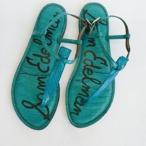 Sam Edelman mint blue sandals Sz 8.5 Sam Edelman mint blue sandals Sz 8.5