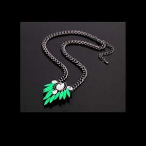 Neon candy statement necklace. Neon candy statement necklace.