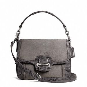 Coach Handbags - Coach Taylor Suede Flap Crossbody Coach Handbags - Coach Taylor Suede Flap Crossbody