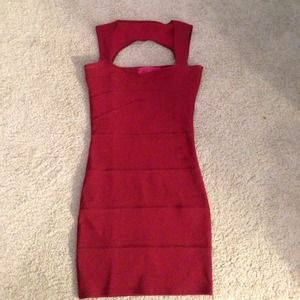 Red body con party dress Red body con party dress