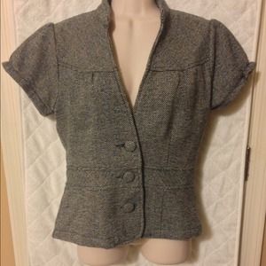 Anthropologie Sashimi Tweed Jacket M Anthropologie Sashimi Tweed Jacket M