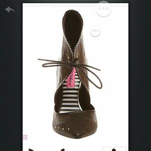 Betsey Johnson Black Heels Betsey Johnson Black Heels