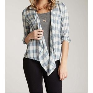Calvin Klein Tops - Calvin Klein Plaid Blue Top Calvin Klein Tops - Calvin Klein Plaid Blue Top