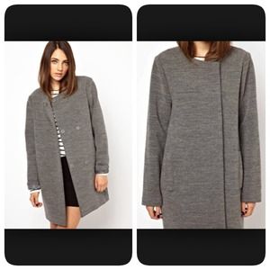 Host Pick!!οβ¨οοASOS Monki dark green wool coat Host Pick!!οβ¨οοASOS Monki dark green wool coat