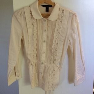 Marc by Marc Jacobs cotton button down top Marc by Marc Jacobs cotton button down top