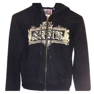 Distressed Gwen Stefani L.A.M.B. Hoodie XS Distressed Gwen Stefani L.A.M.B. Hoodie XS