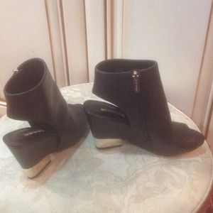 BCBG Generation open toe booties BCBG Generation open toe booties