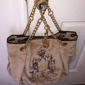 Authentic juicy couture large velvet bag Authentic juicy couture large velvet bag