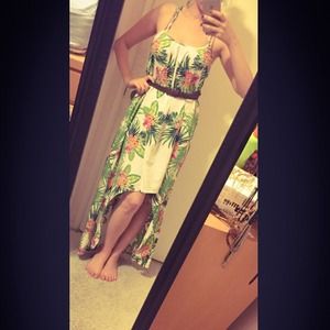 Floral high low dress Floral high low dress