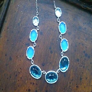 mark by avon Jewelry - NWT!Blue jeweltoned collar statement necklace mark by avon Jewelry - NWT!Blue jeweltoned collar statement necklace