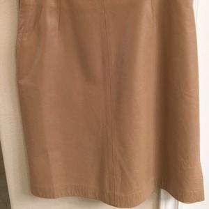 Jill Stuart 100% real leather skirt Jill Stuart 100% real leather skirt