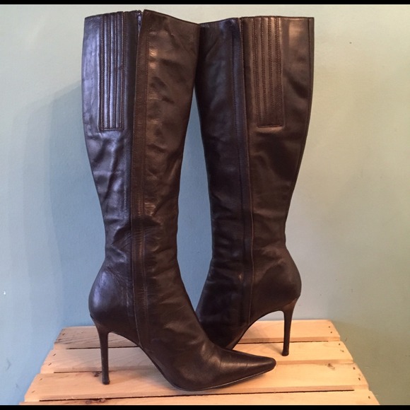 87 off Colin Stuart Boots Pointy Toe Stiletto Knee High 87 off Colin Stuart Boots Pointy Toe Stiletto Knee High