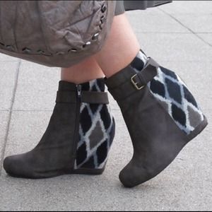 80%20 Tessa Booties with Diamond print 80%20 Tessa Booties with Diamond print