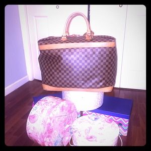 LV Limited Edition Damier Centenaire Grimaud Bag LV Limited Edition Damier Centenaire Grimaud Bag