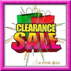 3 selected items for $20 3 selected items for $20