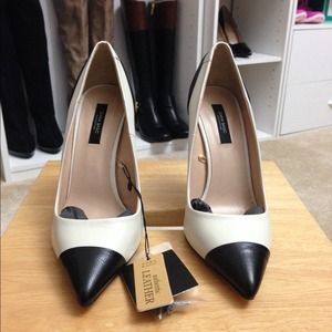 ZARA Cap Toe Pumps ZARA Cap Toe Pumps