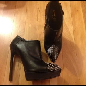 Saint Laurent Shoes - 🎉lowest$550🎉Authentic Saint Laurent stud bootie Saint Laurent Shoes - 🎉lowest$550🎉Authentic Saint Laurent stud bootie