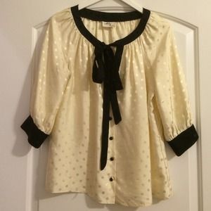 Milly Tops - Milly Polka Dot Bow Top Milly Tops - Milly Polka Dot Bow Top