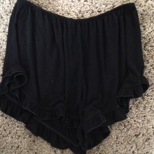 Black Brandy Melville Vodi Shorts Black Brandy Melville Vodi Shorts