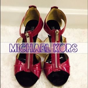 Michael Kors Patent Leather T-Strap Michael Kors Patent Leather T-Strap