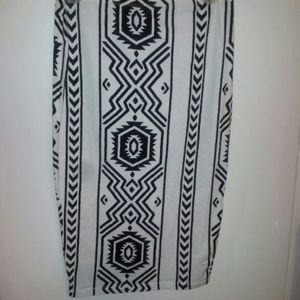 ASOS Aztec- printed stretchy pencil skirt ASOS Aztec- printed stretchy pencil skirt