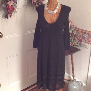 Missoni Dresses & Skirts - Missoni Black Dress with Underslip Missoni Dresses & Skirts - Missoni Black Dress with Underslip