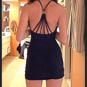 Black mini dress Black mini dress