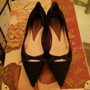 Emporio armani shoes bow flats crepe logo fabric 8 Emporio armani shoes bow flats crepe logo fabric 8