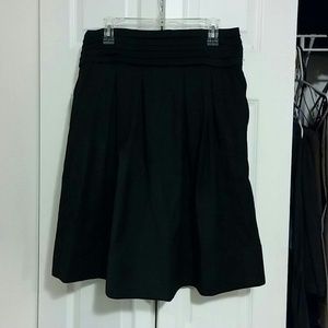 Zara Black A Line Skirt Zara Black A Line Skirt