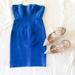 Authentic Herve Leger strapless dress XS Authentic Herve Leger strapless dress XS