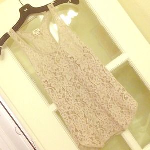 Aritzia Tops - Aritzia lace racerback tank Aritzia Tops - Aritzia lace racerback tank