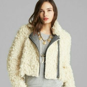 Free People Shaggy Moto Jacket Free People Shaggy Moto Jacket
