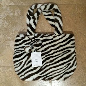 Fuzzy Pottery Barn Tote Fuzzy Pottery Barn Tote