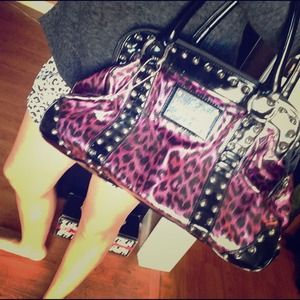 Hot pink leopard Betseyville purse Hot pink leopard Betseyville purse